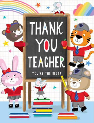 Picture of THANK YOU TEACHER YOURE THE BE